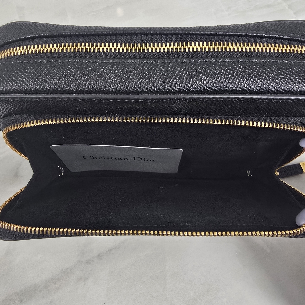 Dior Black Crossbody Bag with Gold Hardware - Picture 6 of 13